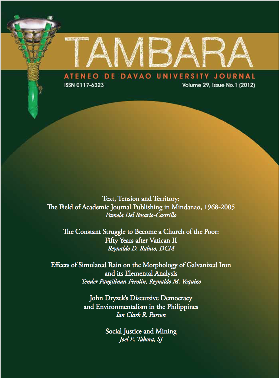 Tambara Volume 29 Issue 1